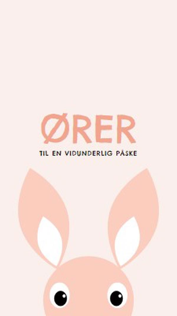 Til en vidunderlig påske pink whimsical-color-block