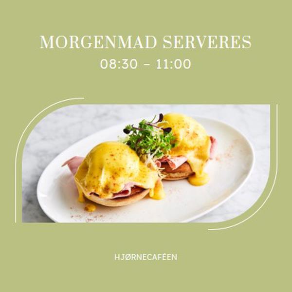 Der serveres morgenmad green modern,minimal,linear