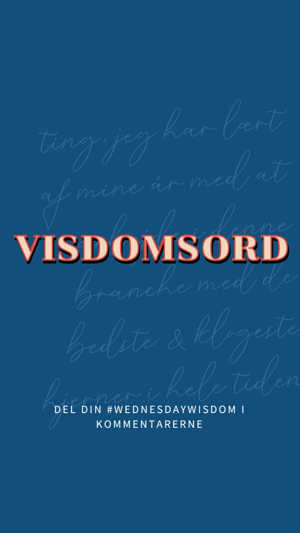 Word til den kloge blue modern-simple