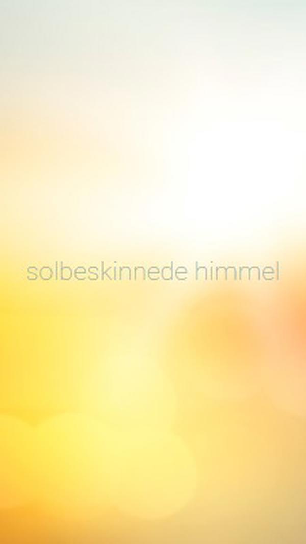 Solbeskinnede himmel yellow modern-simple