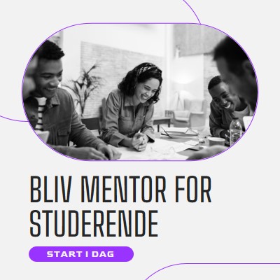 Bliv mentor for studerende gray modern,clean,line,monochromatic,minimal,photo