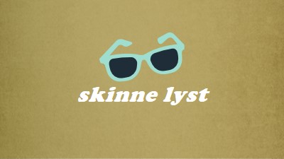 Skinne stærkt solskin green vintage-retro