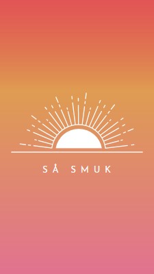 Så smuk som en solnedgang red organic-boho