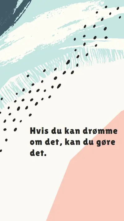 Vildeste drøm white organic-simple