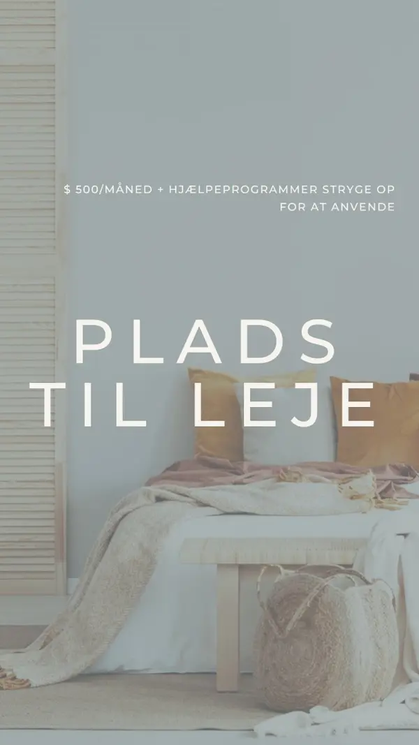 Plads til leje gray modern-simple