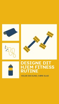 Sund og glad yellow modern-bold