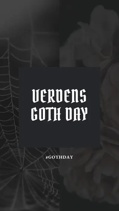For kærligheden til goth black modern-simple