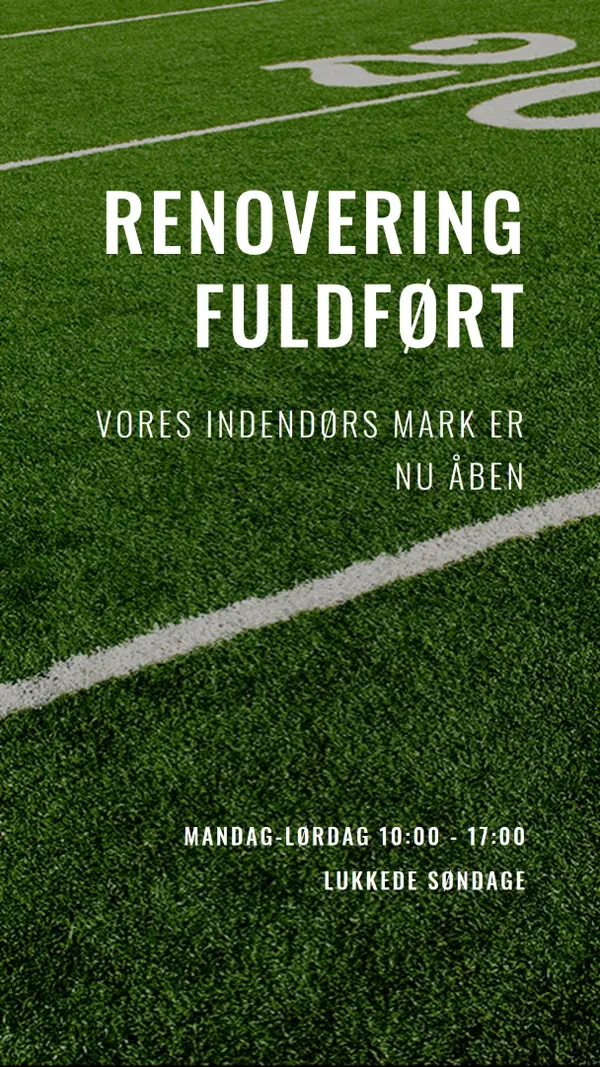 Renovering fuldført green modern-simple