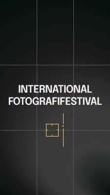 International fotografifestival black modern,moody,camera,grid,geometric,pattern