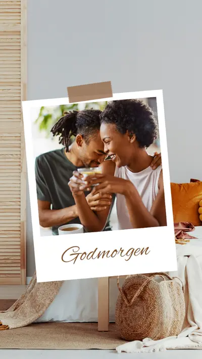 Morgen wellness ønsker brown modern,simple,photo,collage,scrapbook,boho