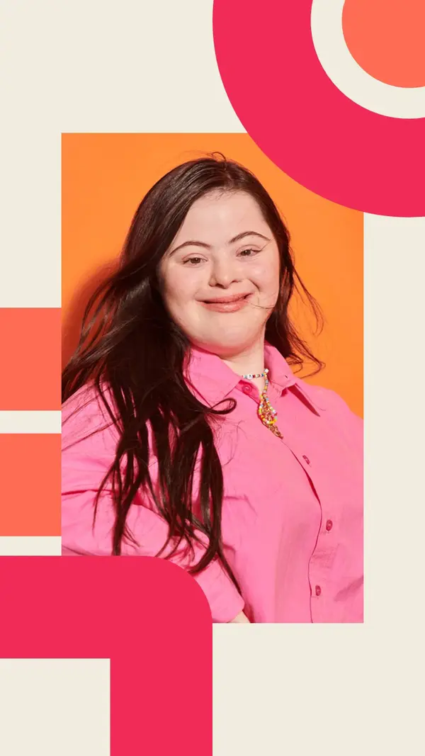 Hilsener fra mig orange bright,geometric,shapes,modern,photo,bold