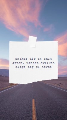 Ønsker dig en smuk aften purple modern,scrapbook,photo,collage,note,