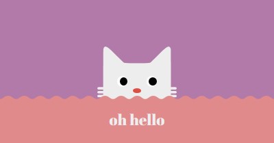 Hej red cute,simple,cat,neutral,bright,fun