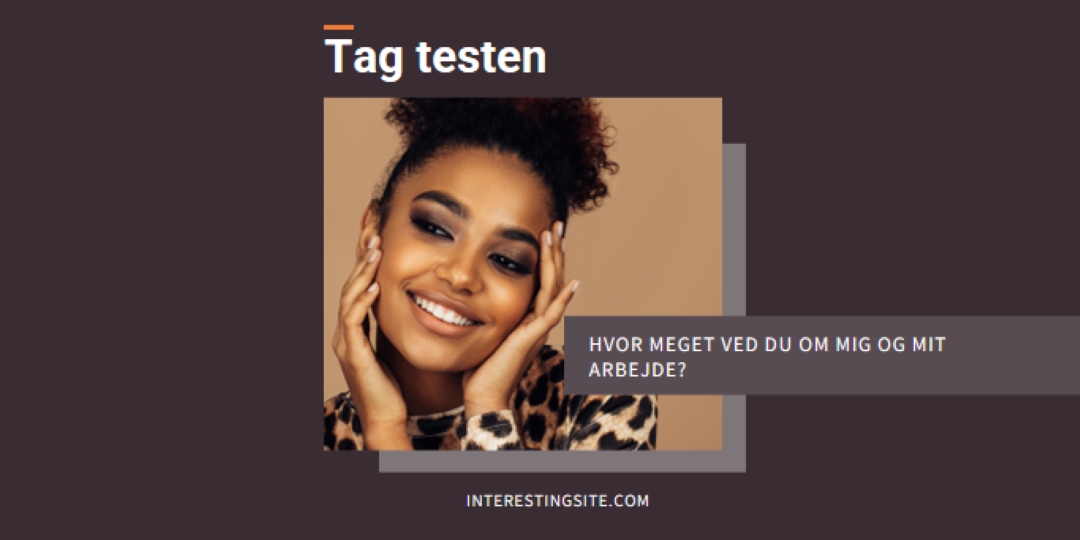 Hvem er du? purple modern-simple