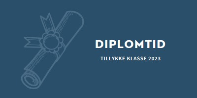 Dit diplom blue modern-simple