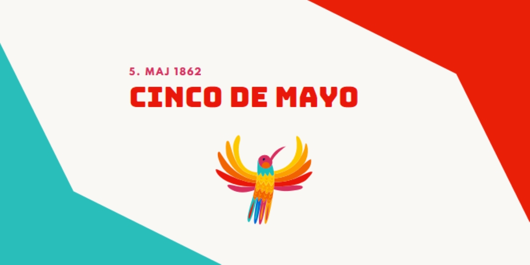 Glad Cinco de Mayo red modern-color-block