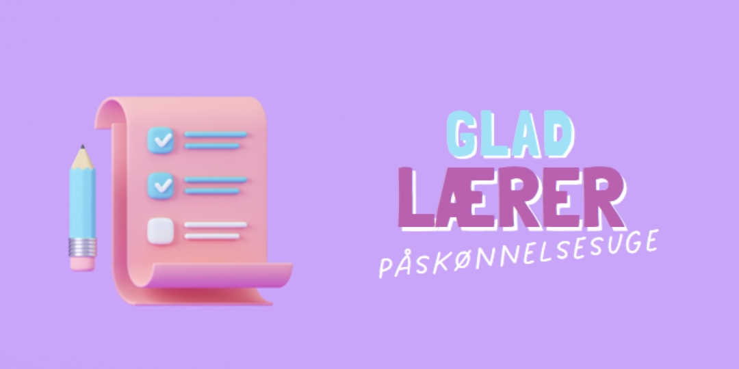 Lærer påskønnelsesuge purple whimsical-color-block