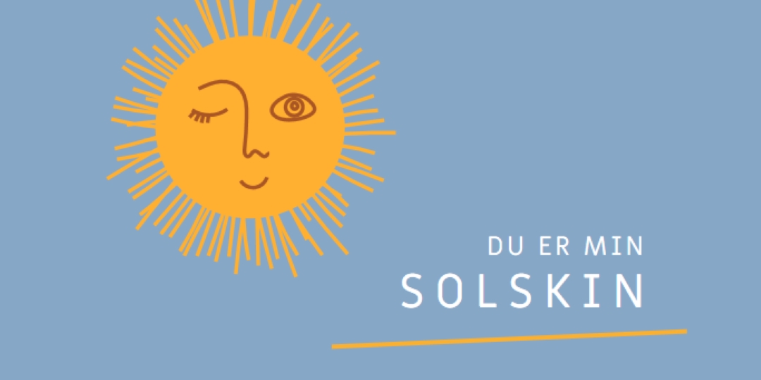 Øjeblik i solen orange modern-simple