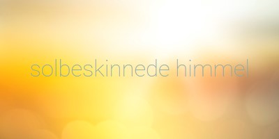 Solbeskinnede himmel yellow modern-simple