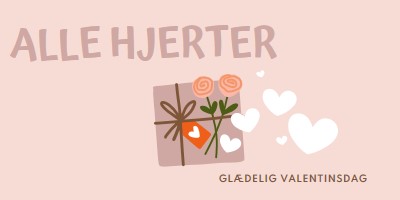 Alle hjerter pink whimsical-color-block