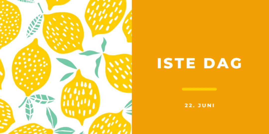 Livets citroner er til iste orange whimsical-color-block