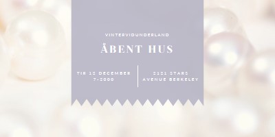 Et elegant åbent hus white modern-simple