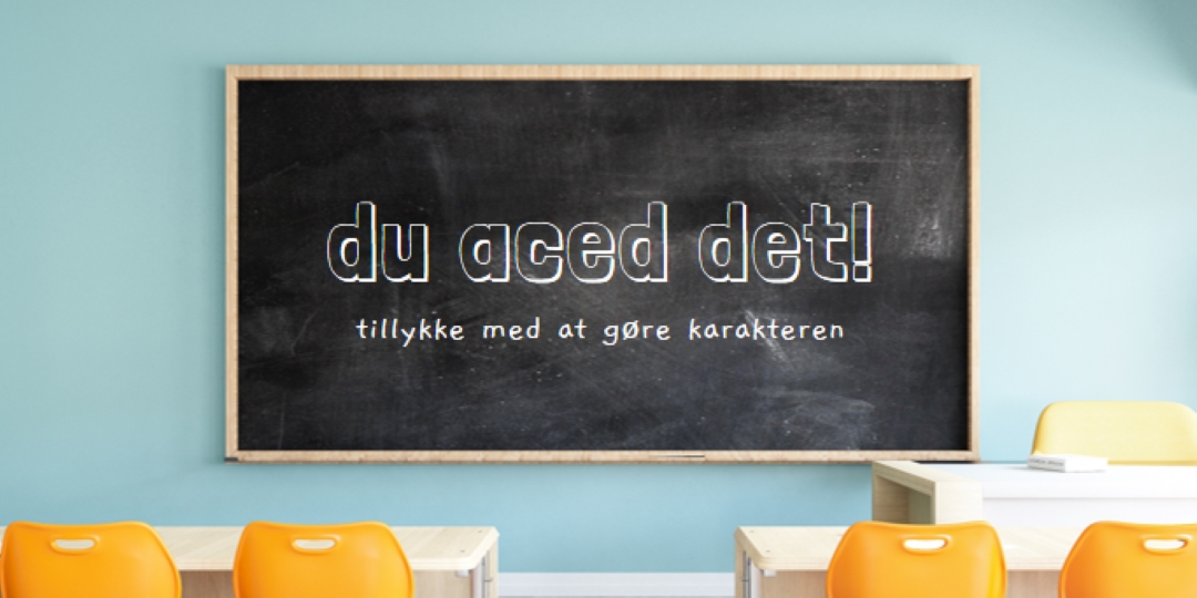 Lavet karakteren blue modern-simple