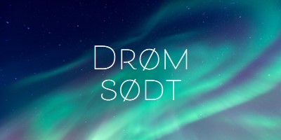 Sød drømme nattehimmel blue modern-simple