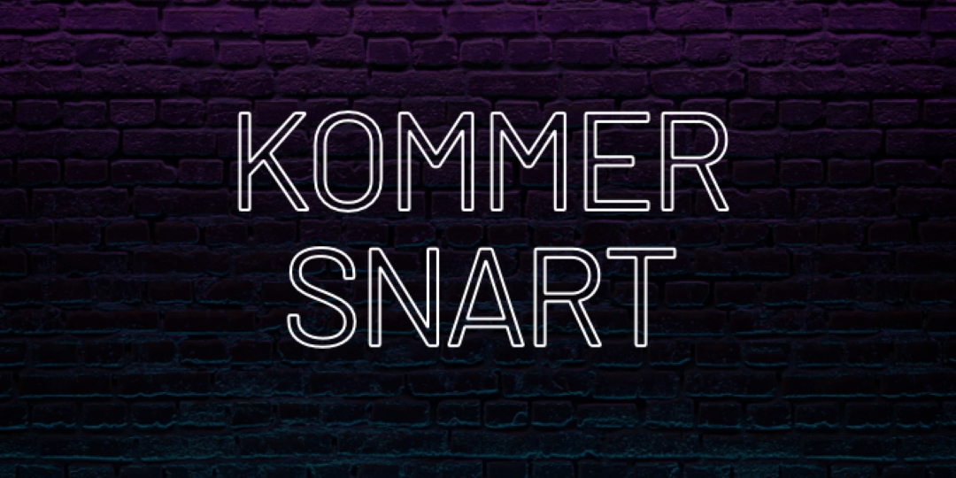 Kommer snart til dig purple modern-bold