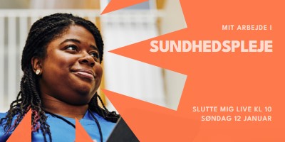 Sundhedshelt orange modern-bold