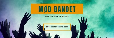 Band sammen green modern-bold