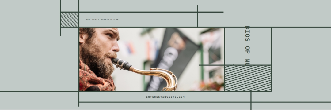 Mød vores hornsektion gray modern-geo-&-linear