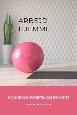 Arbejde hjemme gray modern-bold