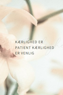 Kærlighedsnote white modern-simple