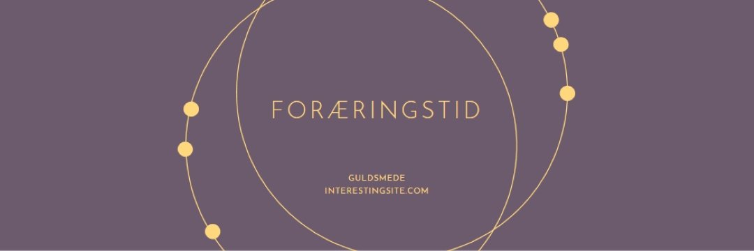 Det er foræringstid purple modern-simple