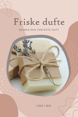 Friske dufte pink organic-boho