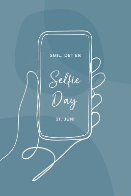 Selvtillid blue whimsical-line