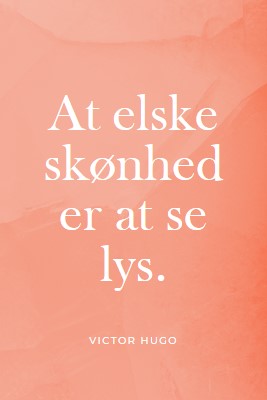 Kærlighed, skønhed og lys pink modern-simple