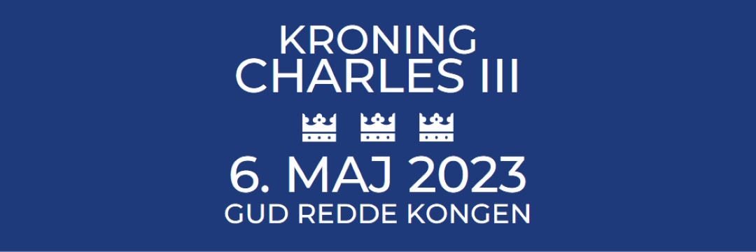 Gud redde kongen blue modern-bold