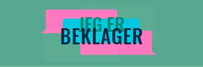 Jeg beklager green modern-color-block