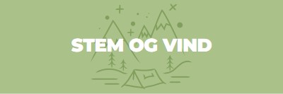 Stem og vind green whimsical-line