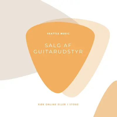 Salg af guitarudstyr orange organic-simple
