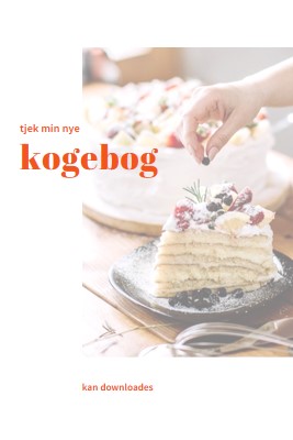 Tjek min kogebog white modern-simple