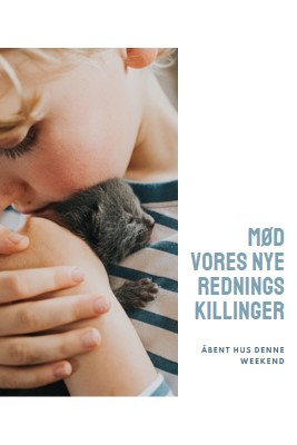 Mød vores nye redningsaktioner pink modern-simple