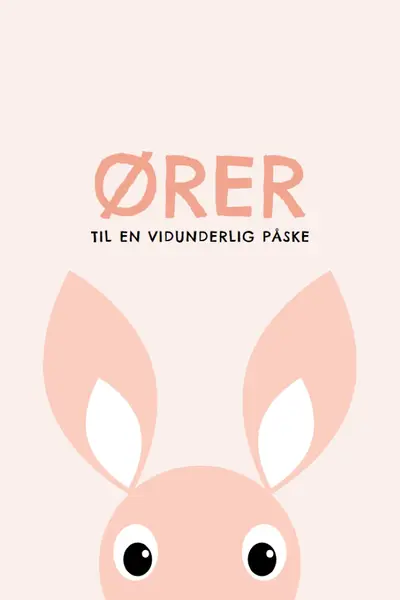 Til en vidunderlig påske pink whimsical-color-block