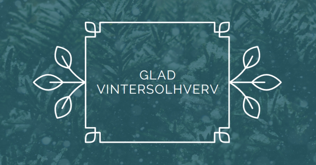 Vintersolhverv green modern-simple