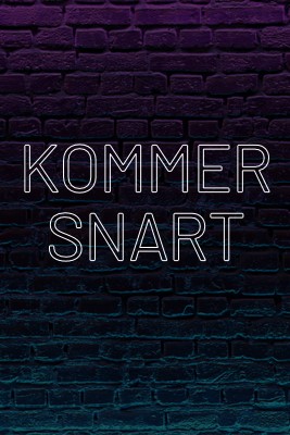 Kommer snart til dig purple modern-bold