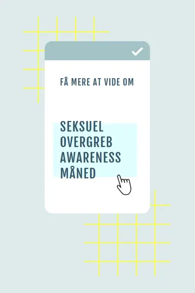 Lær om Seksuel Assault Awareness Måned blue vintage-retro