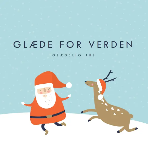 Rensdyrspil blue whimsical-color-block