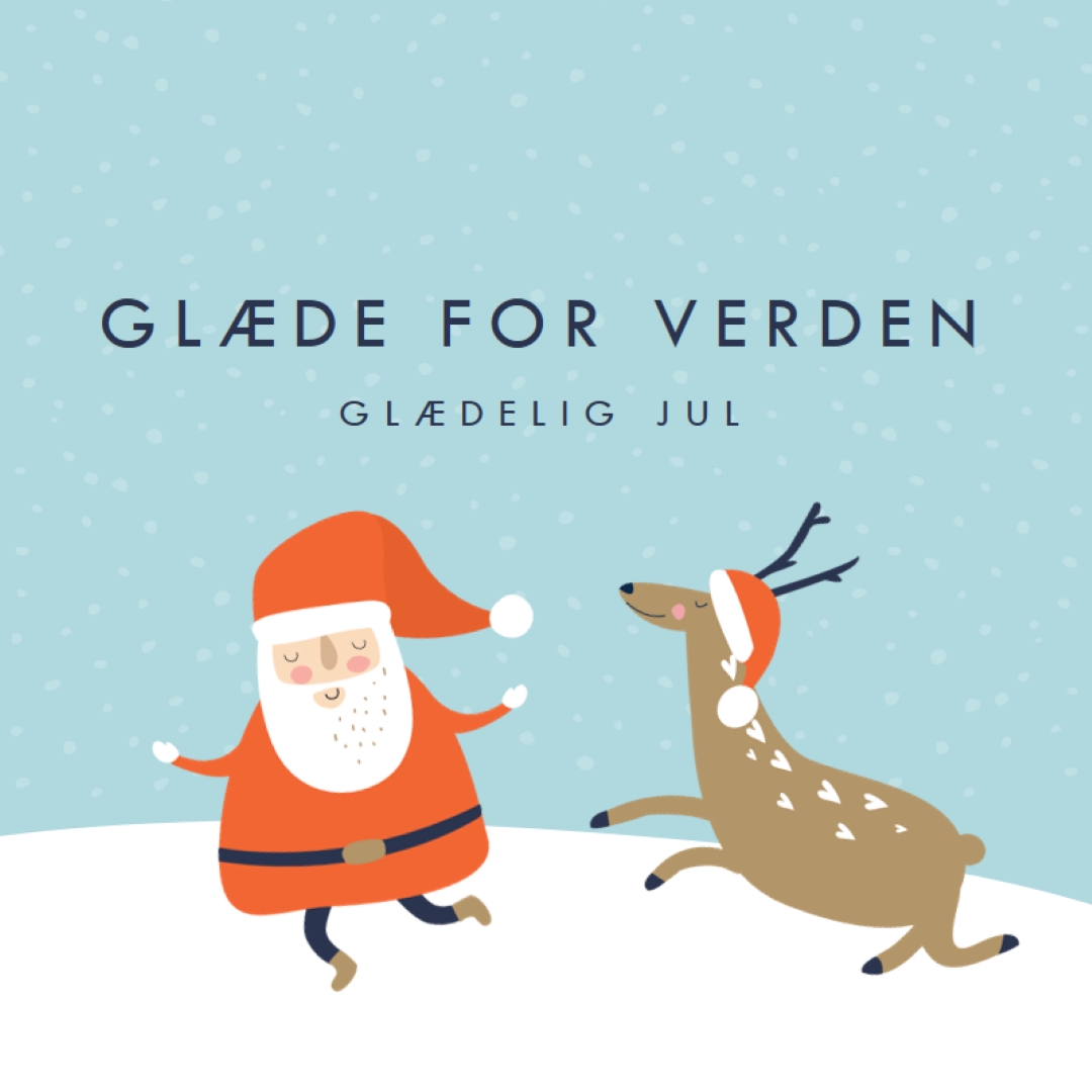 Rensdyrspil blue whimsical-color-block